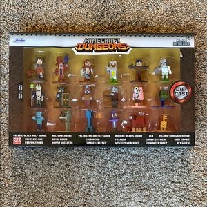 Minecraft Dungeons Nano Metalfigs Set
